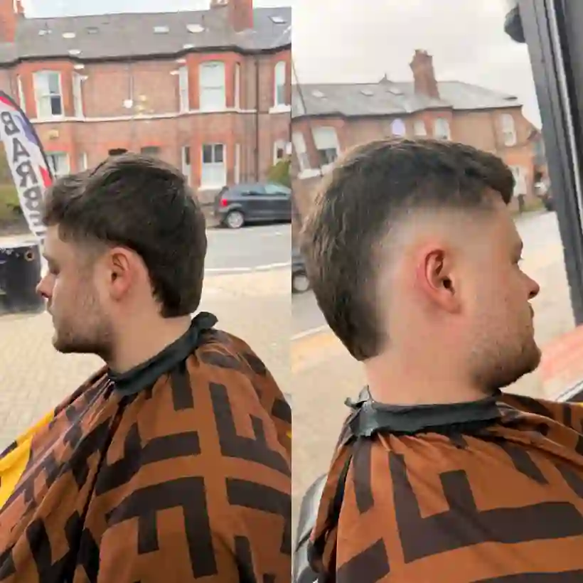 Skin fade haircut at Ace Cuts Altrincham