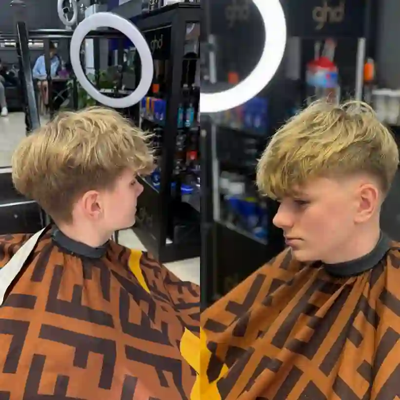 Mop-top crop haircut at Ace Cuts